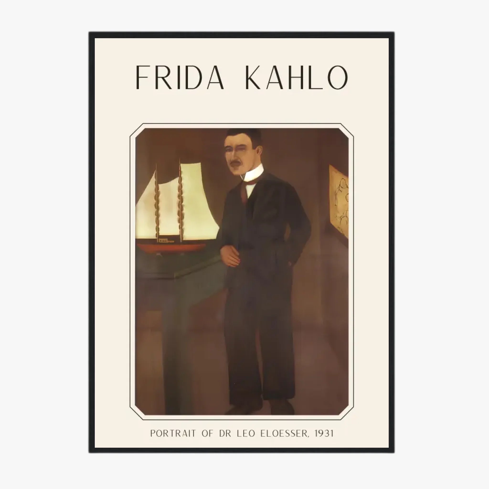 Affiche Frida Kahlo – Portrait Of Dr Leo Eloesser 1931