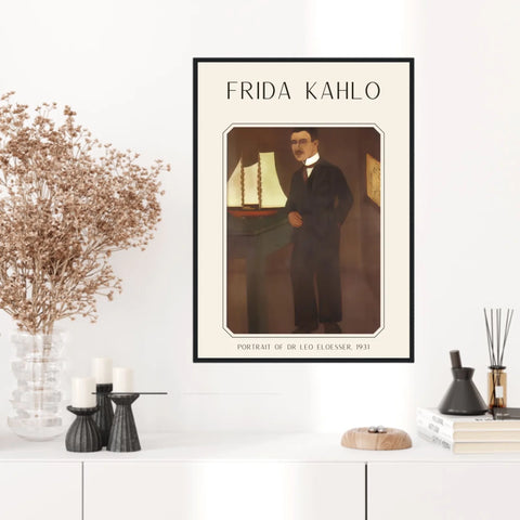 Affiche Frida Kahlo – Portrait Of Dr Leo Eloesser 1931