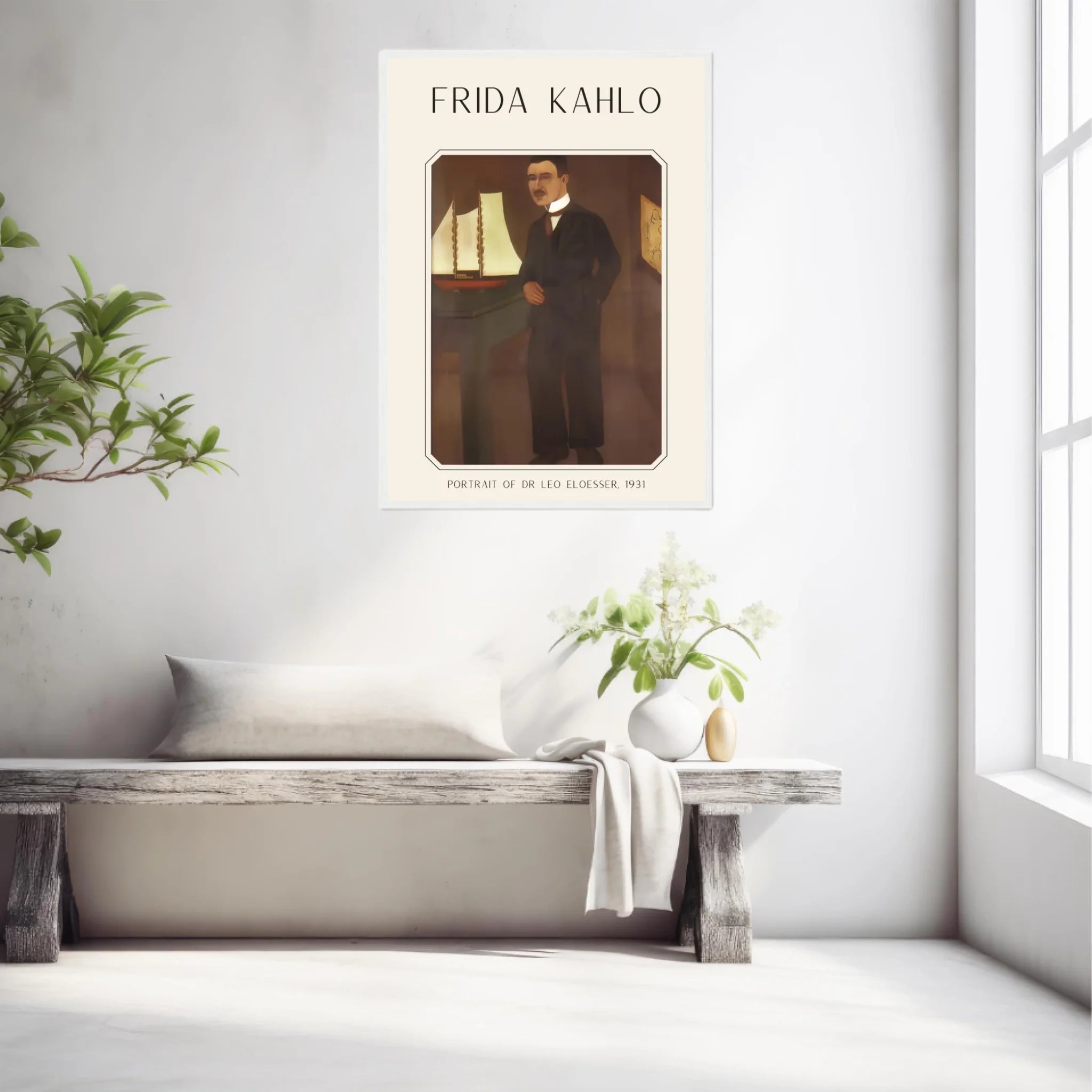 Affiche Frida Kahlo – Portrait Of Dr Leo Eloesser 1931