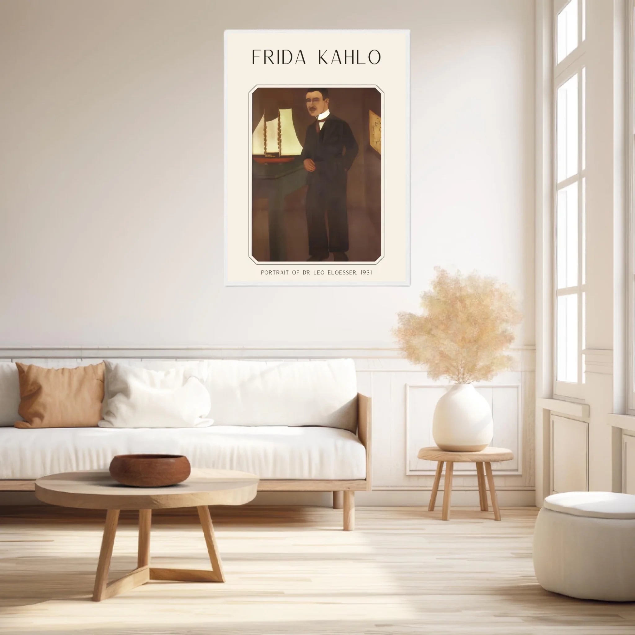 Affiche Frida Kahlo – Portrait Of Dr Leo Eloesser 1931