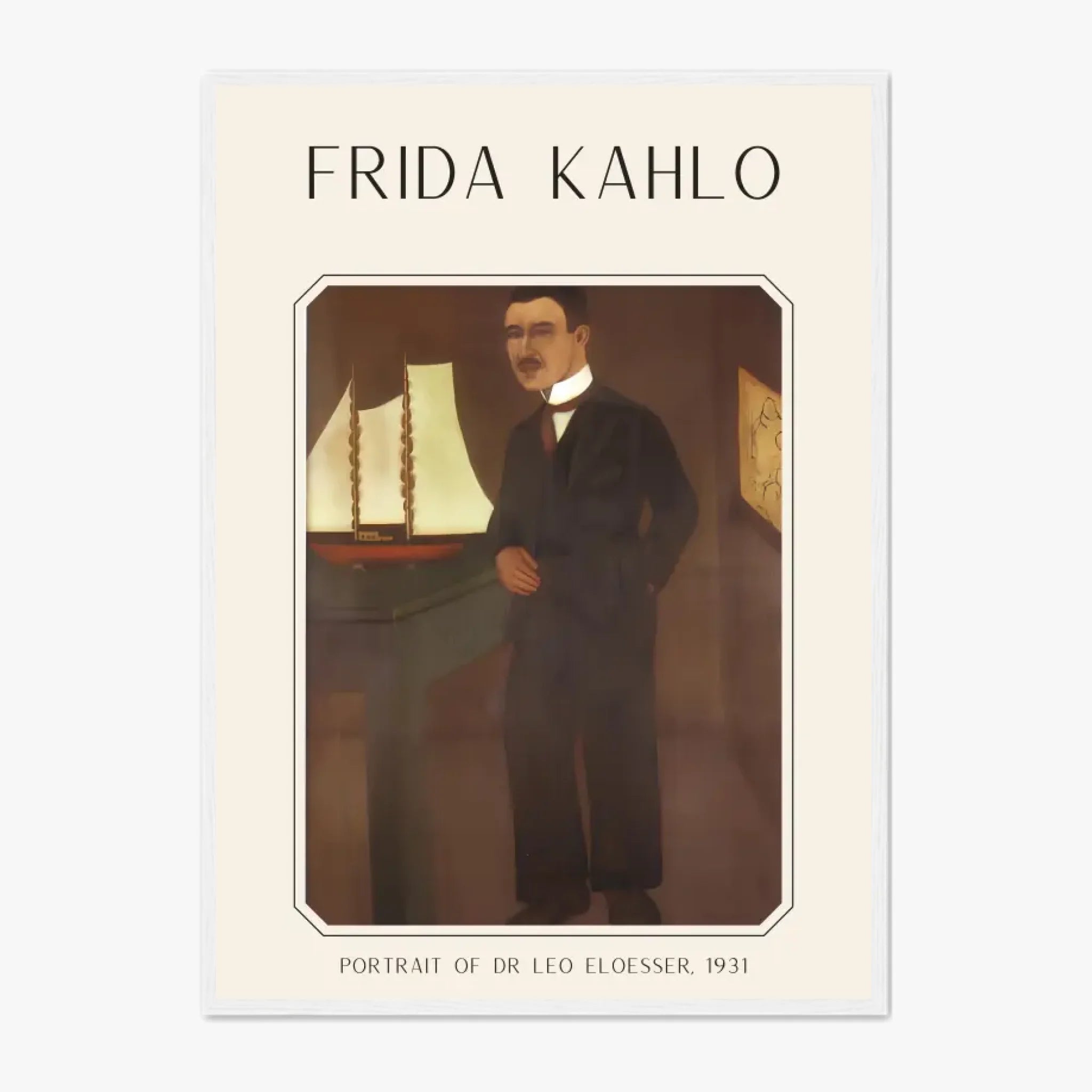 Affiche Frida Kahlo – Portrait Of Dr Leo Eloesser 1931