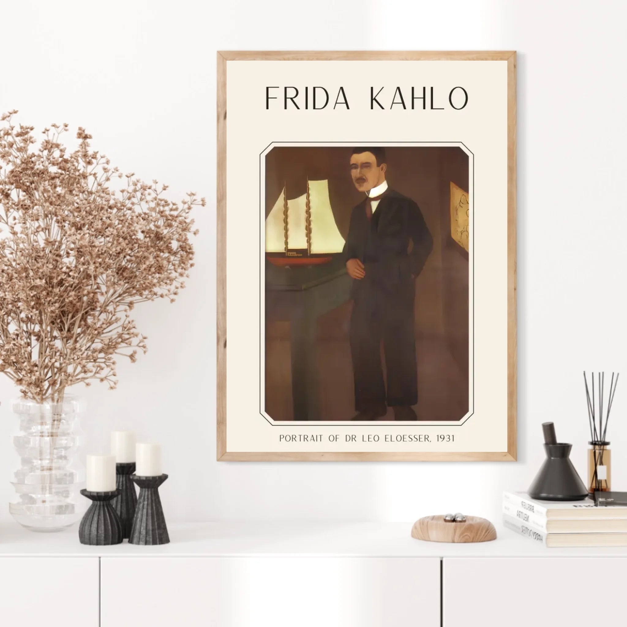 Affiche Frida Kahlo – Portrait Of Dr Leo Eloesser 1931