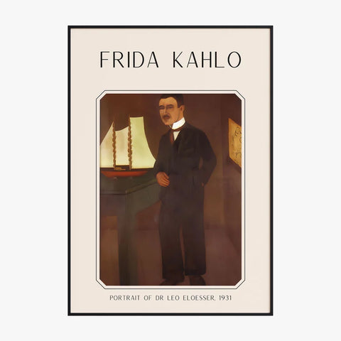 Affiche Frida Kahlo – Portrait Of Dr Leo Eloesser 1931