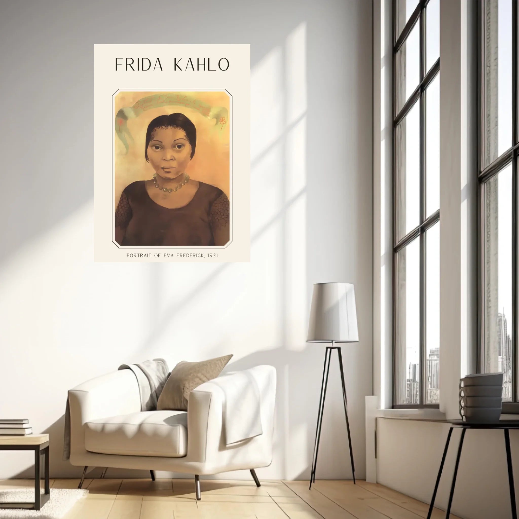 Affiche Frida Kahlo – Portrait Of Eva Frederick 1931