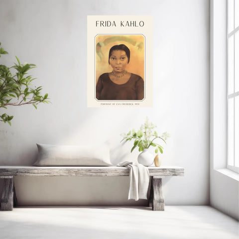 Affiche Frida Kahlo – Portrait Of Eva Frederick 1931