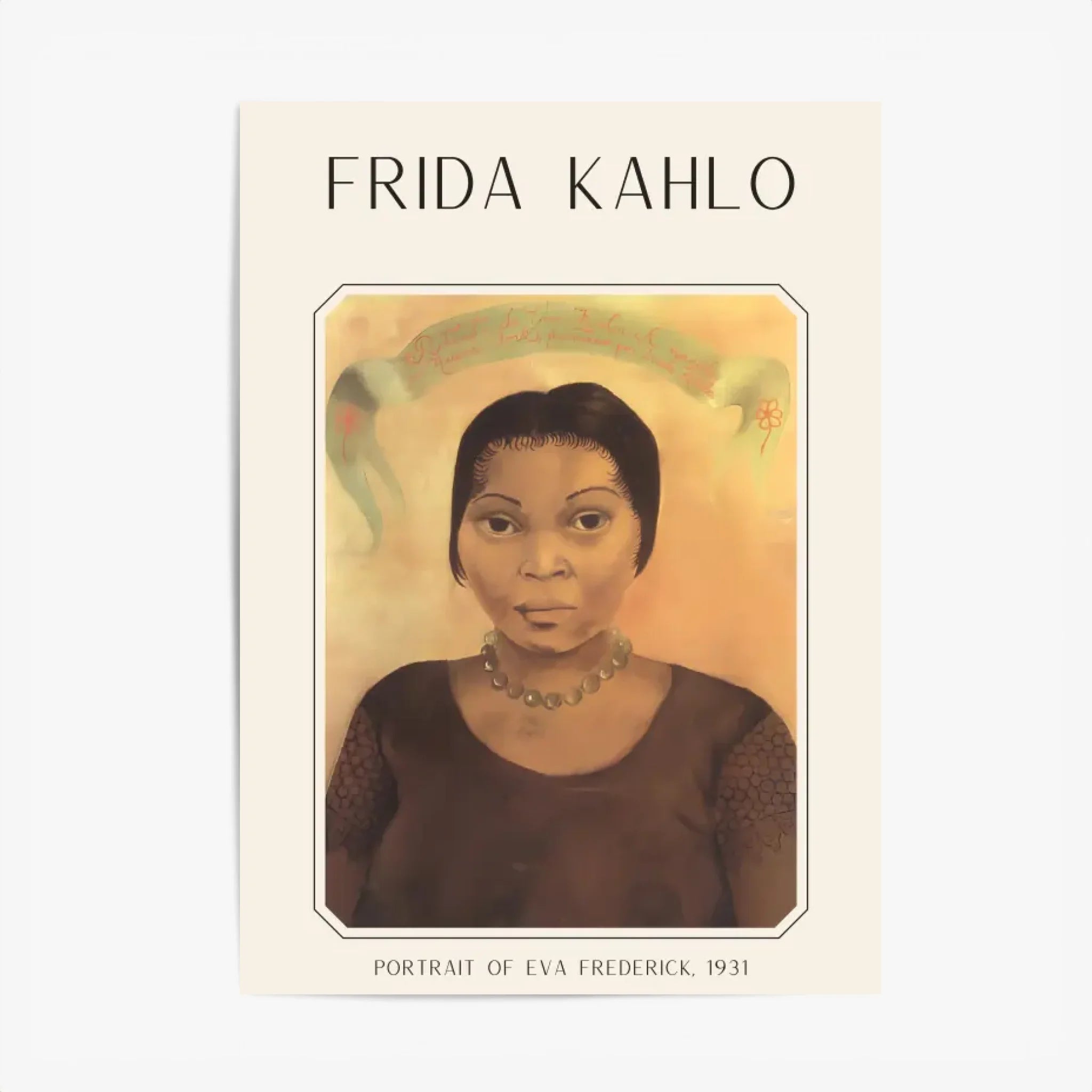 Affiche Frida Kahlo – Portrait Of Eva Frederick 1931
