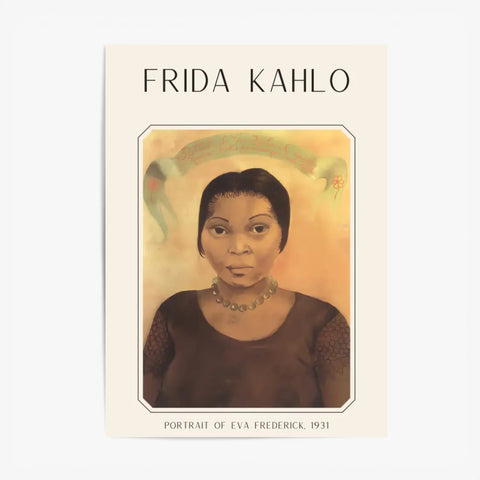 Affiche Frida Kahlo – Portrait Of Eva Frederick 1931