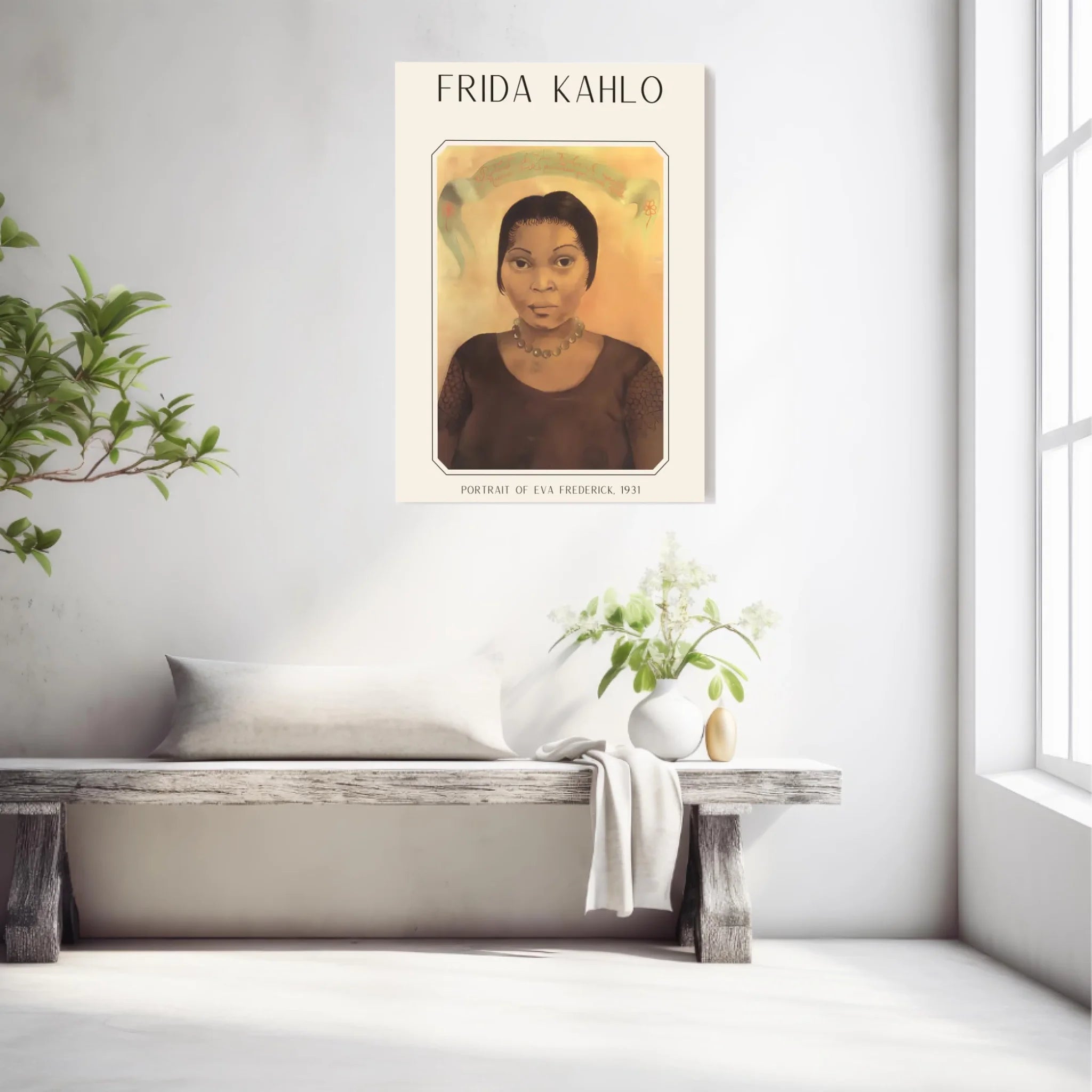 Affiche Frida Kahlo – Portrait Of Eva Frederick 1931