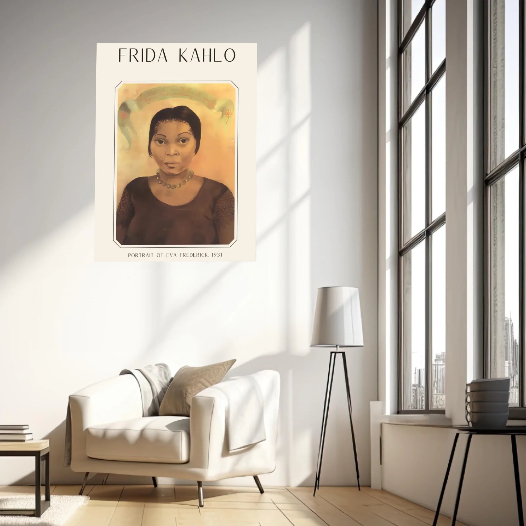 Affiche Frida Kahlo – Portrait Of Eva Frederick 1931