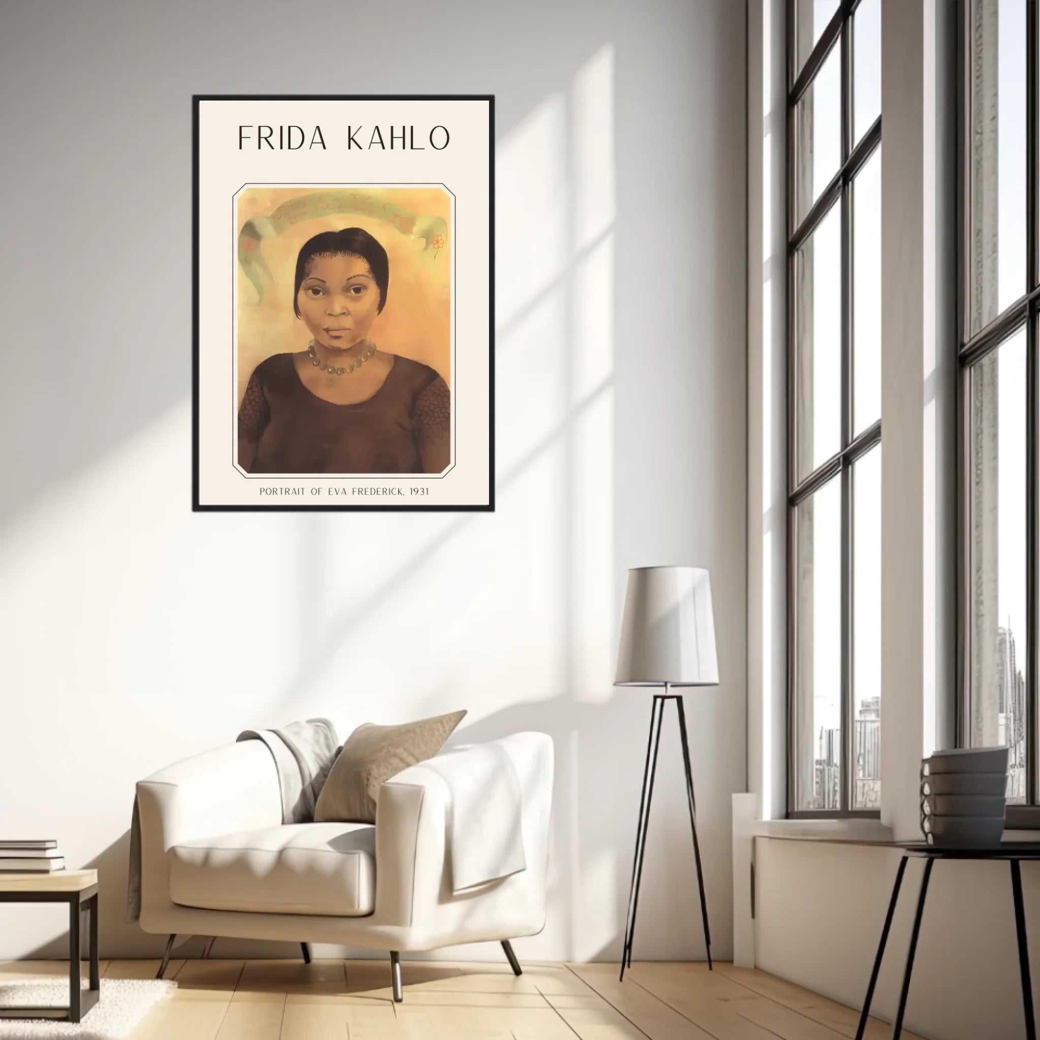Affiche Frida Kahlo – Portrait Of Eva Frederick 1931