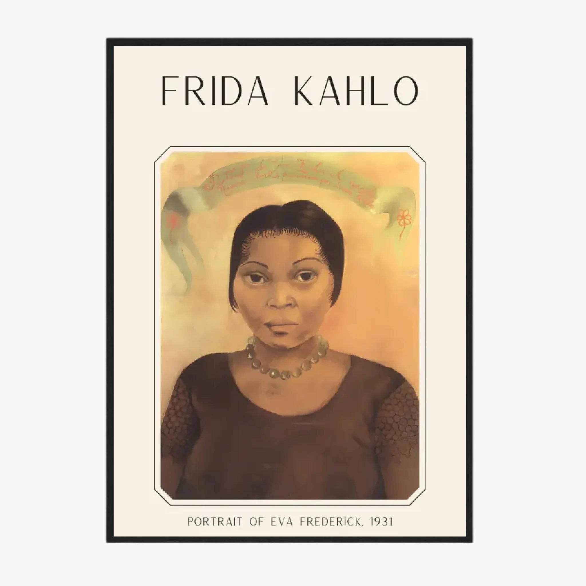 Affiche Frida Kahlo – Portrait Of Eva Frederick 1931
