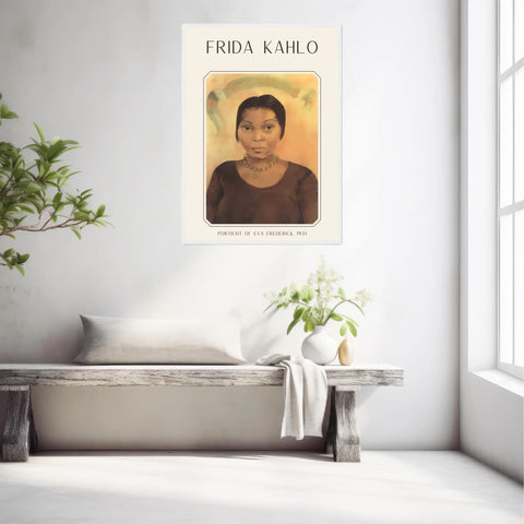 Affiche Frida Kahlo – Portrait Of Eva Frederick 1931