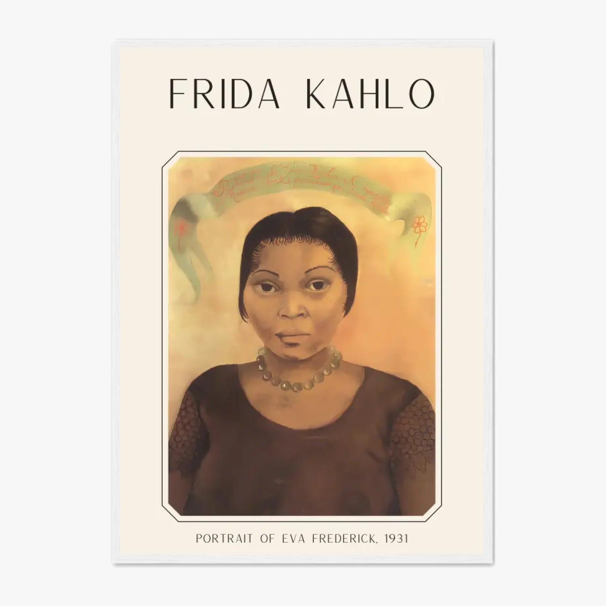 Affiche Frida Kahlo – Portrait Of Eva Frederick 1931