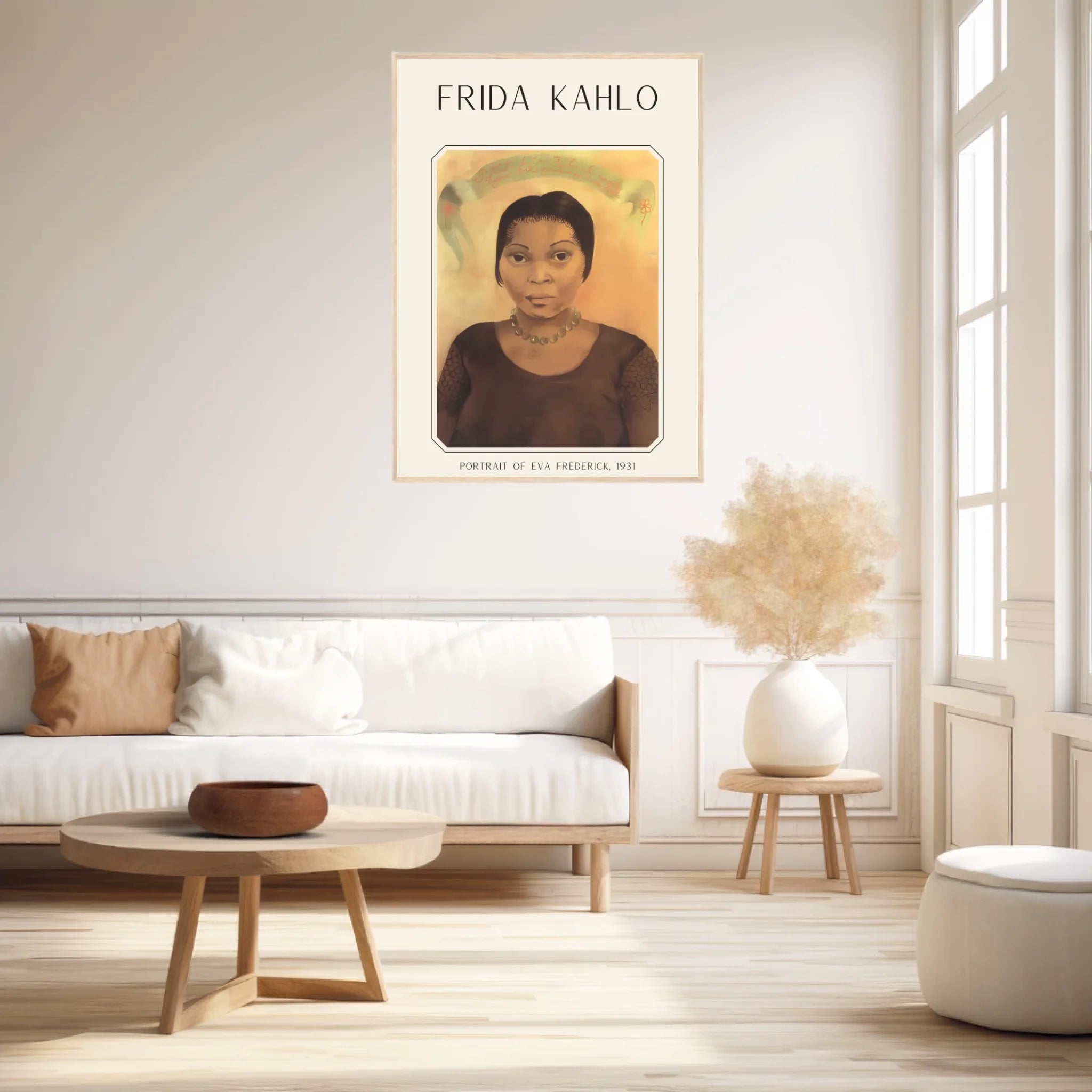 Affiche Frida Kahlo – Portrait Of Eva Frederick 1931