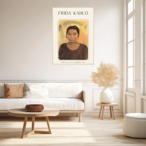 Affiche Frida Kahlo – Portrait Of Eva Frederick 1931