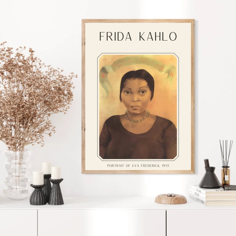 Affiche Frida Kahlo – Portrait Of Eva Frederick 1931