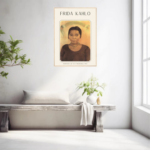 Affiche Frida Kahlo – Portrait Of Eva Frederick 1931
