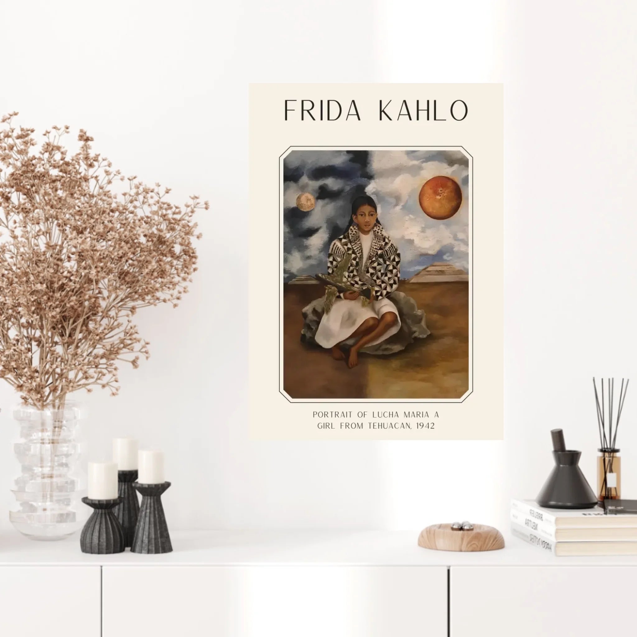 Affiche Frida Kahlo – Portrait Of Lucha Maria A Girl From Tehuacan 1942