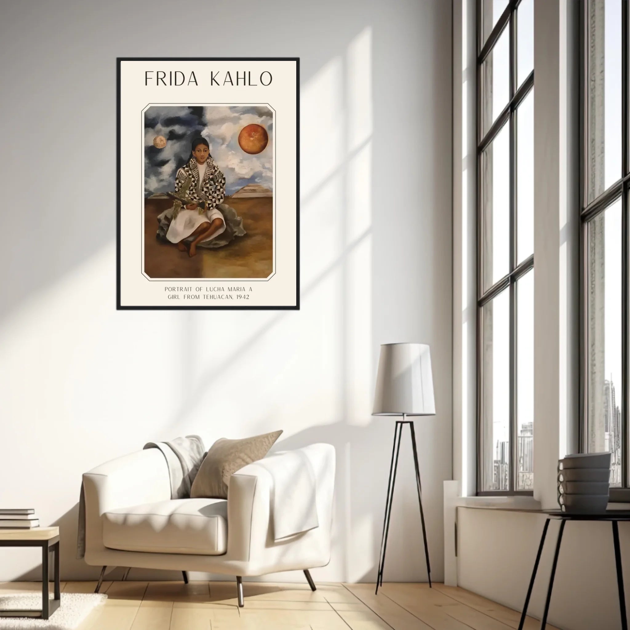Affiche Frida Kahlo – Portrait Of Lucha Maria A Girl From Tehuacan 1942