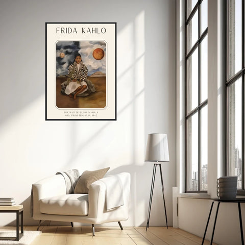 Affiche Frida Kahlo – Portrait Of Lucha Maria A Girl From Tehuacan 1942