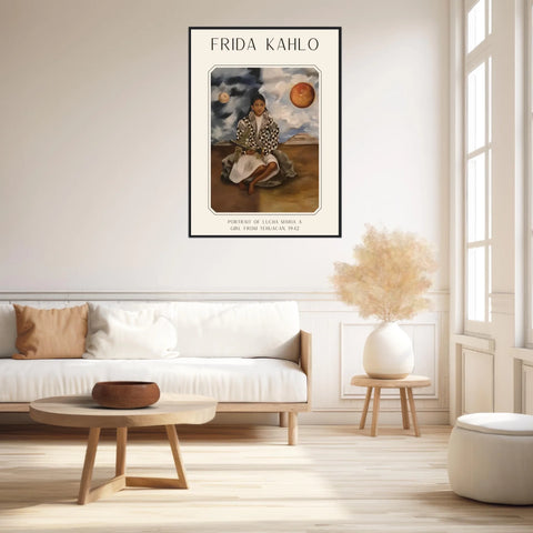 Affiche Frida Kahlo – Portrait Of Lucha Maria A Girl From Tehuacan 1942