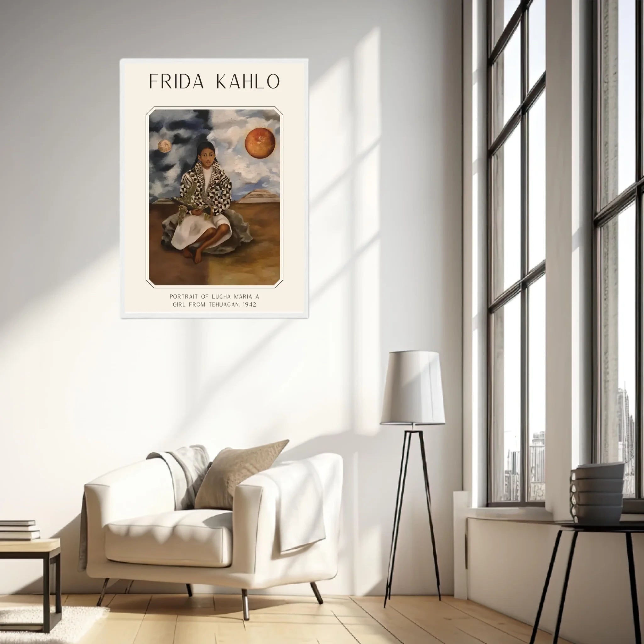 Affiche Frida Kahlo – Portrait Of Lucha Maria A Girl From Tehuacan 1942