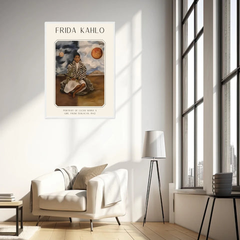 Affiche Frida Kahlo – Portrait Of Lucha Maria A Girl From Tehuacan 1942