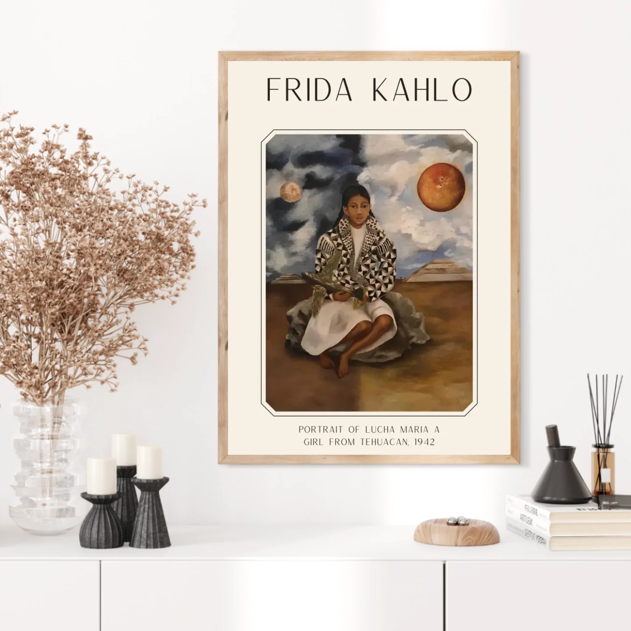 Affiche Frida Kahlo – Portrait Of Lucha Maria A Girl From Tehuacan 1942