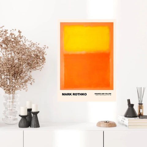 Mark Rothko Orange And Yellow