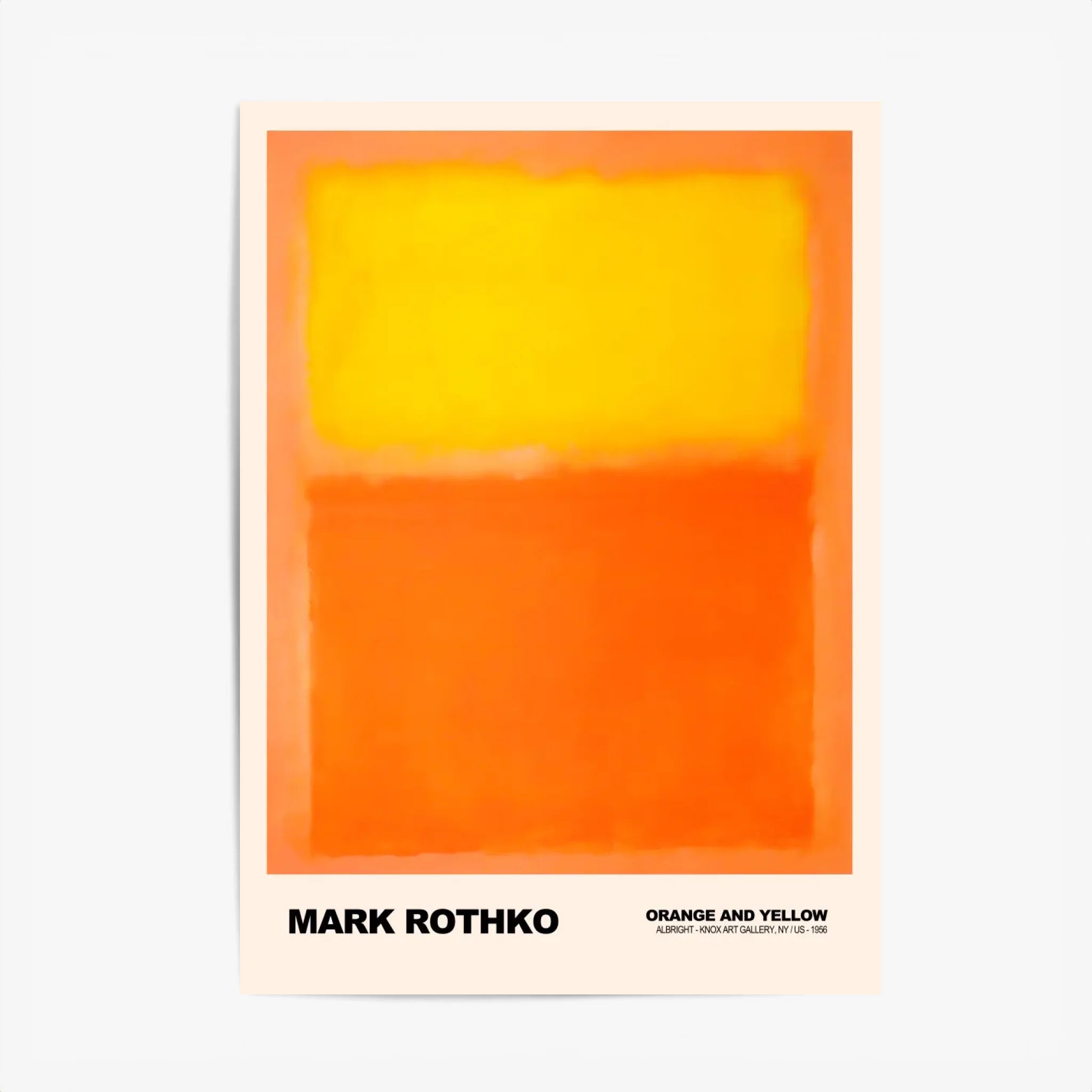 Mark Rothko Orange And Yellow