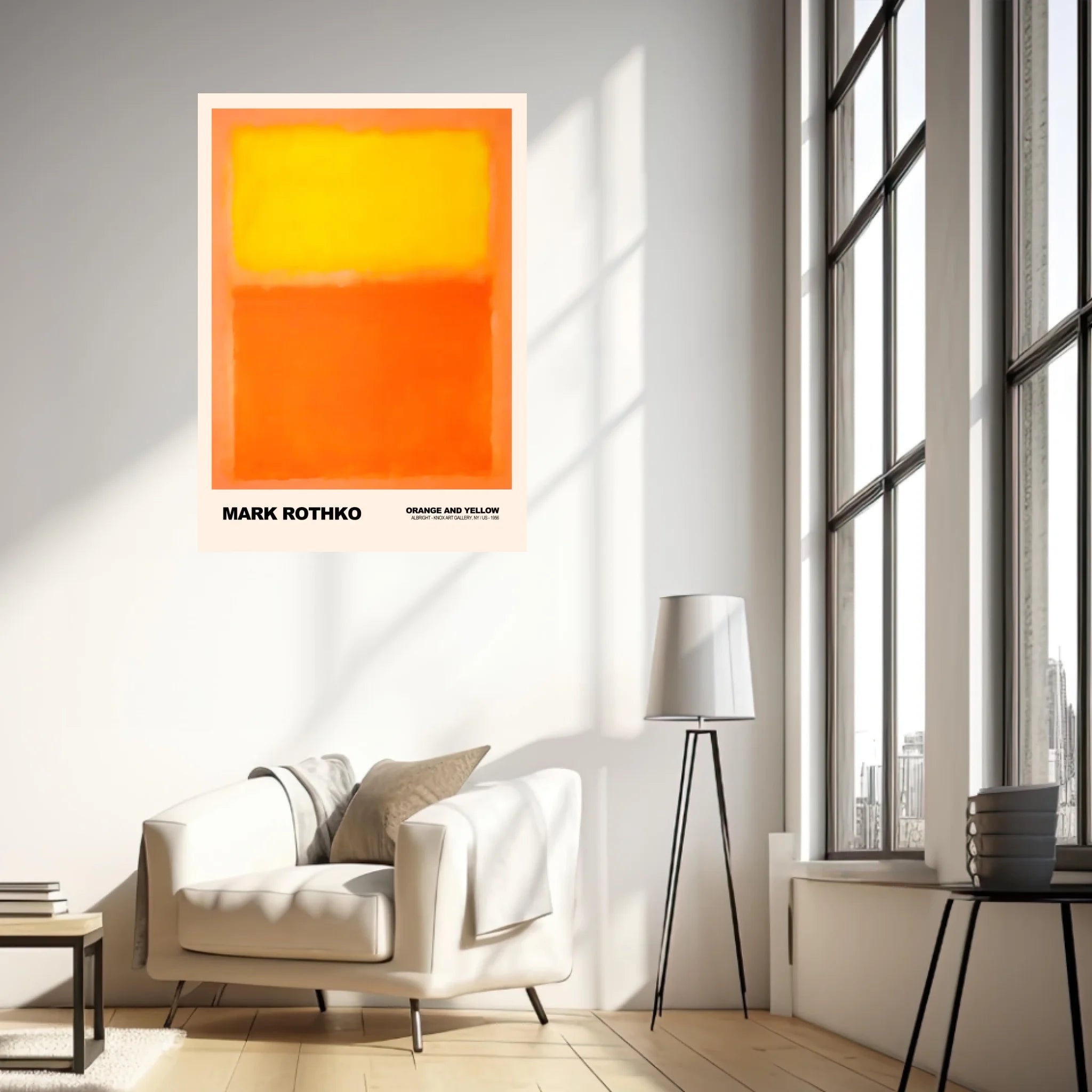 Mark Rothko Orange And Yellow