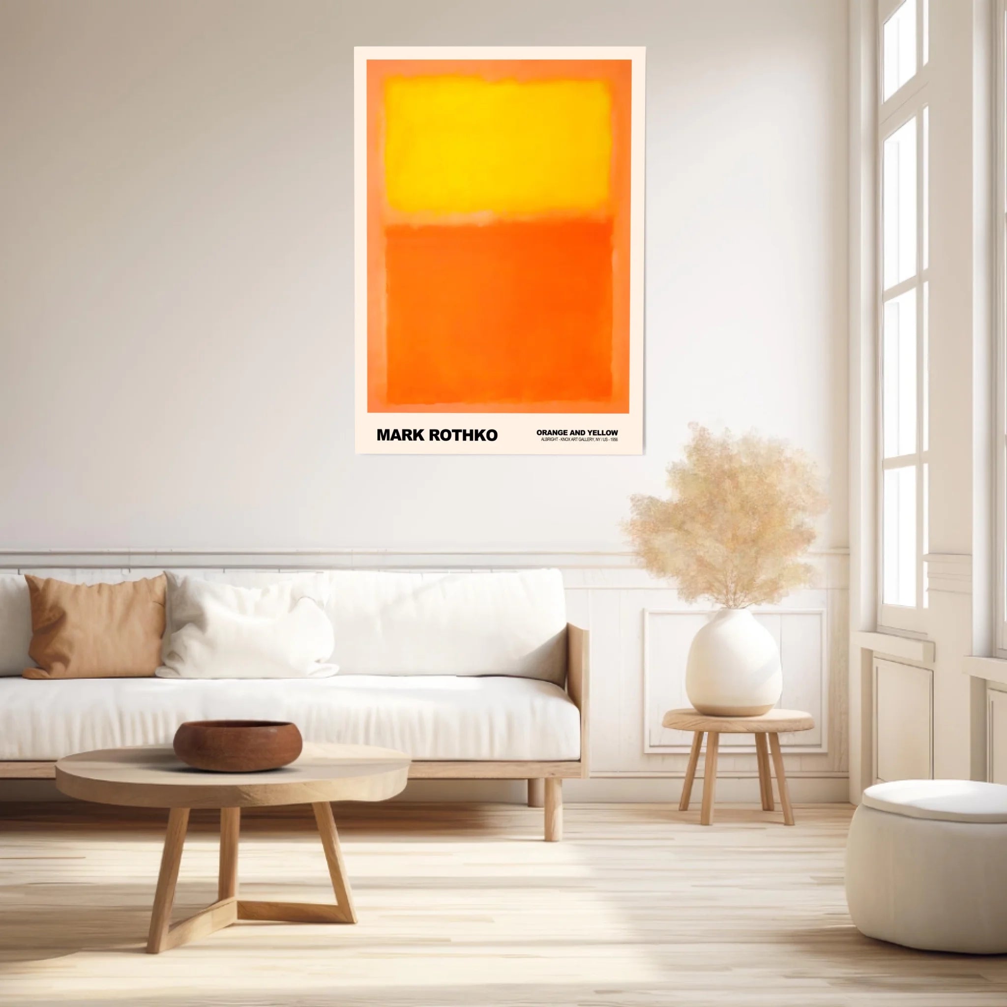 Mark Rothko Orange And Yellow
