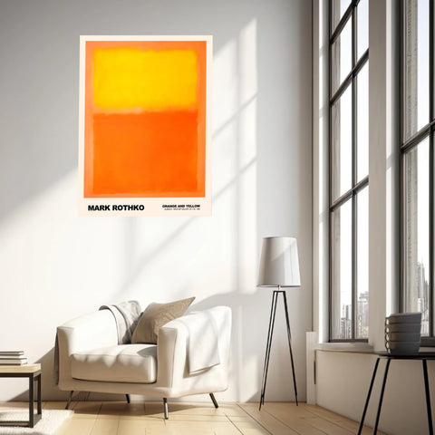 Mark Rothko Orange And Yellow