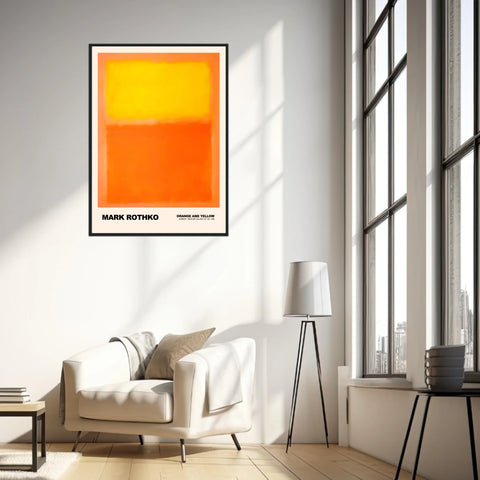 Mark Rothko Orange And Yellow