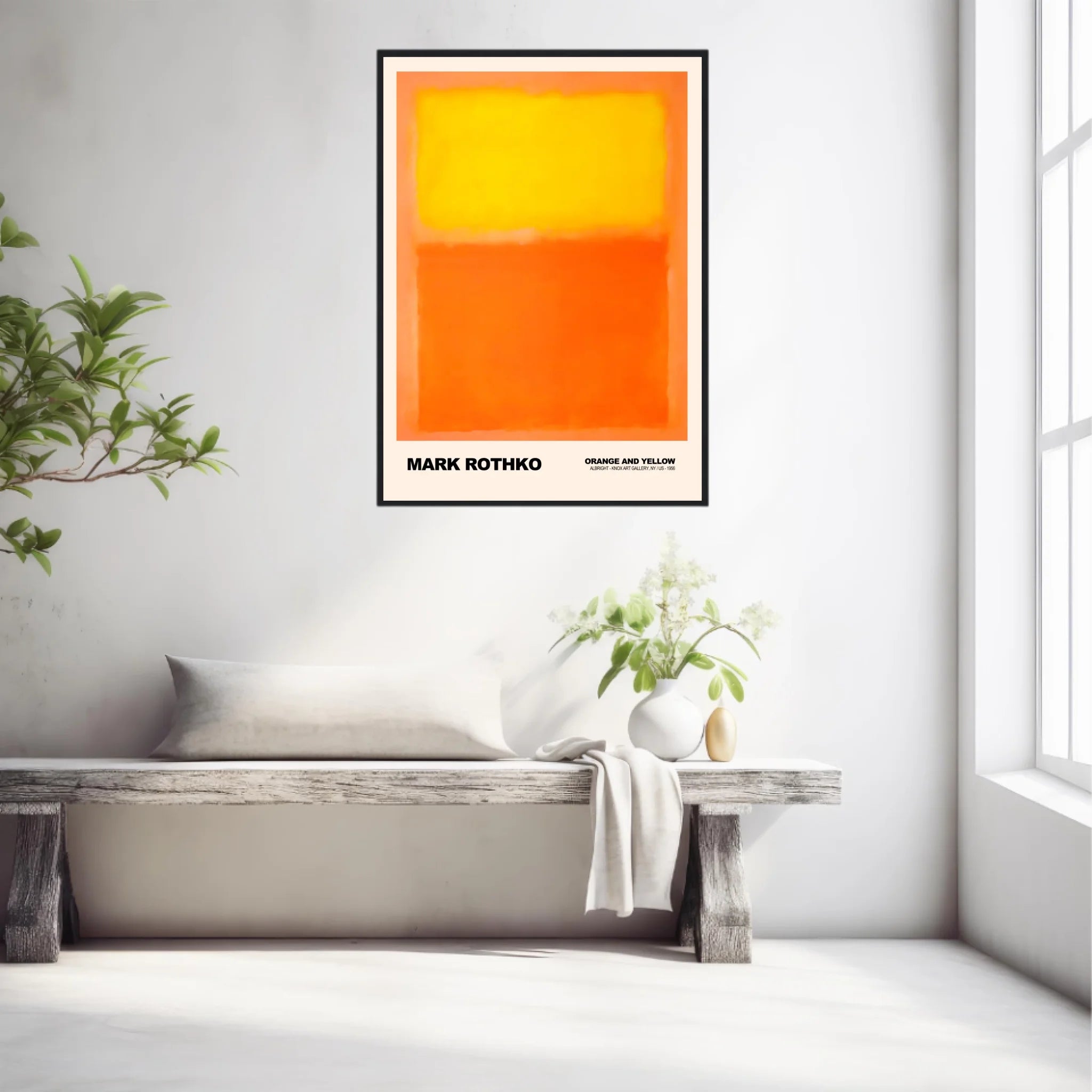 Mark Rothko Orange And Yellow