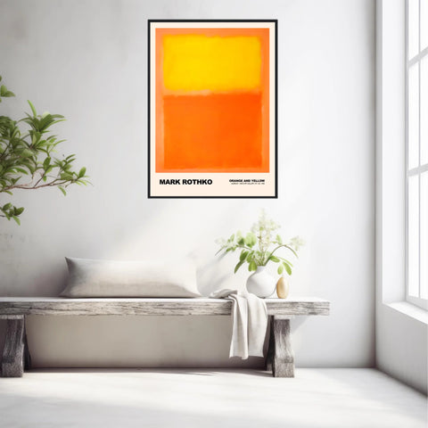 Mark Rothko Orange And Yellow