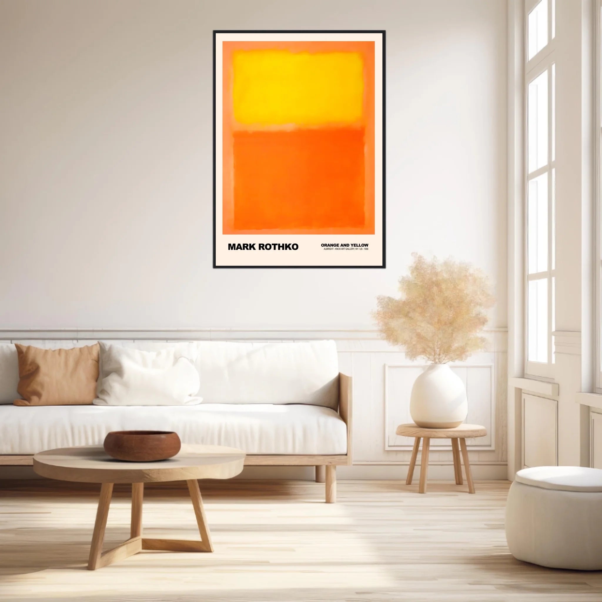Mark Rothko Orange And Yellow