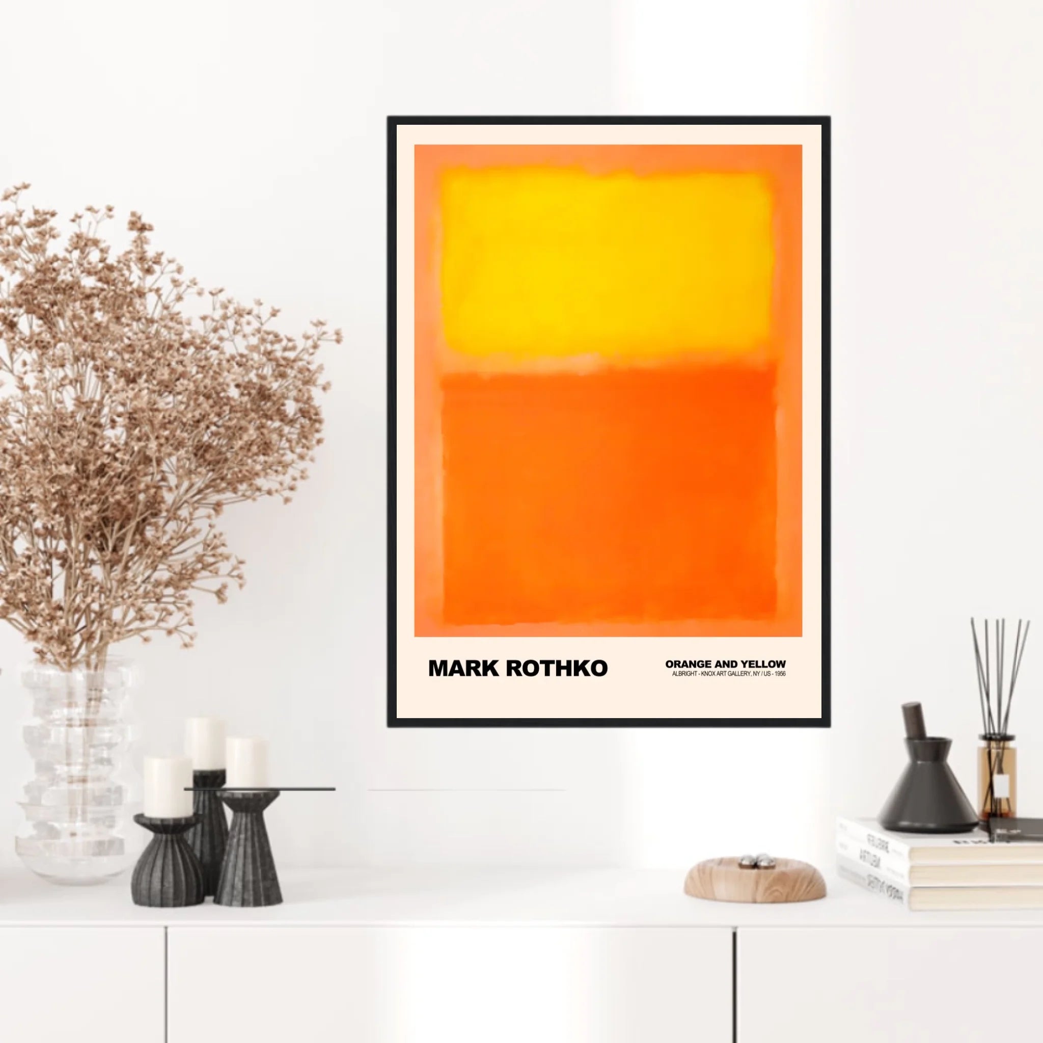 Mark Rothko Orange And Yellow