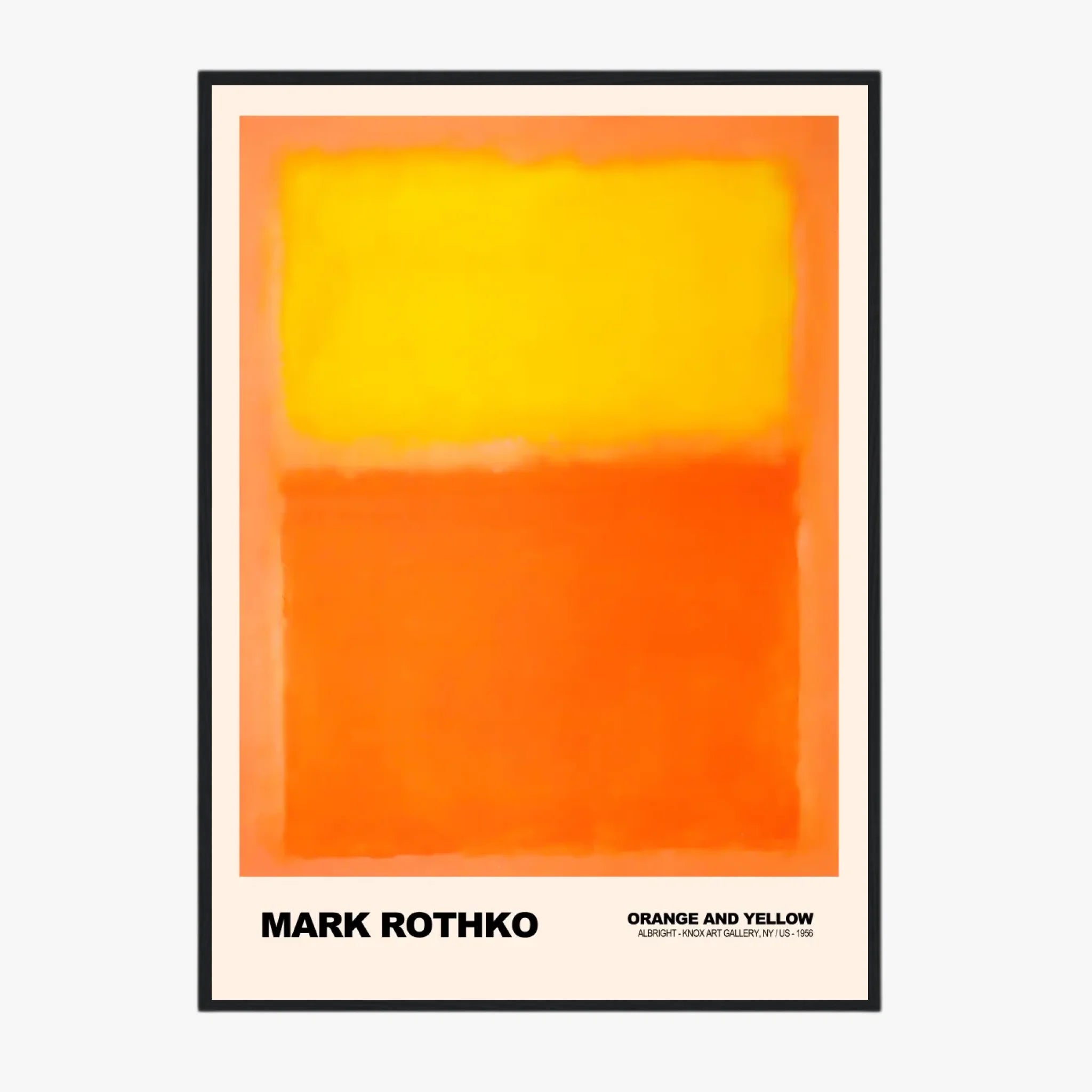 Mark Rothko Orange And Yellow