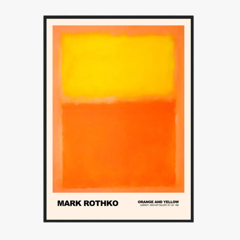Mark Rothko Orange And Yellow