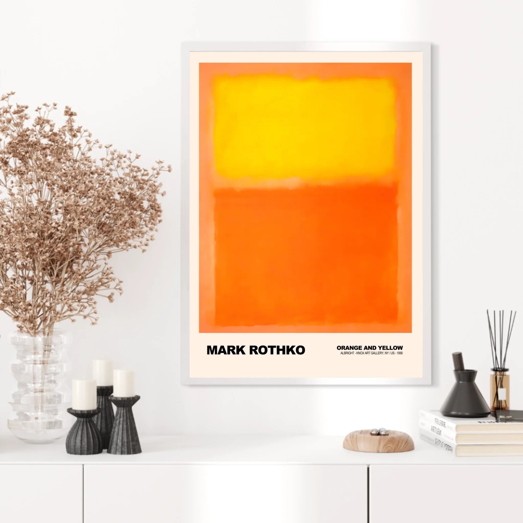 Mark Rothko Orange And Yellow