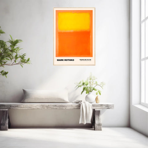 Mark Rothko Orange And Yellow