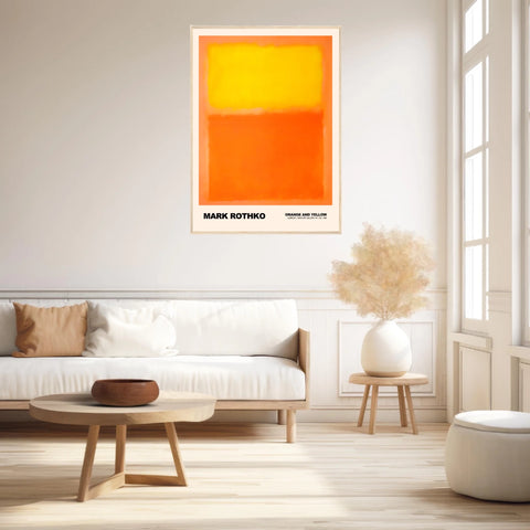 Mark Rothko Orange And Yellow