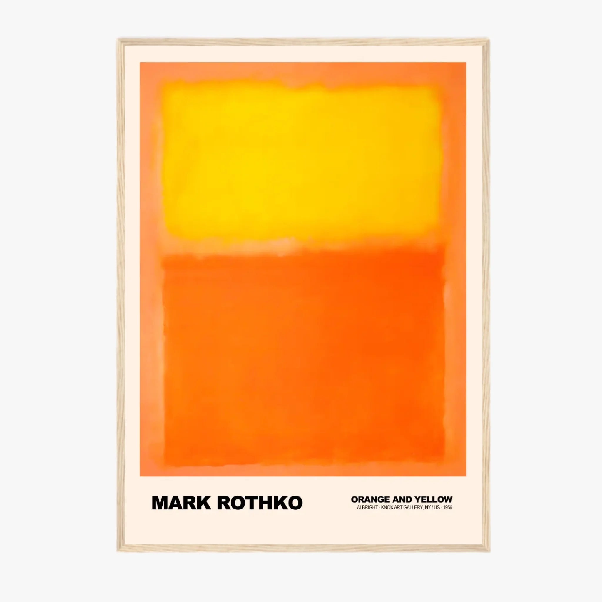 Mark Rothko Orange And Yellow