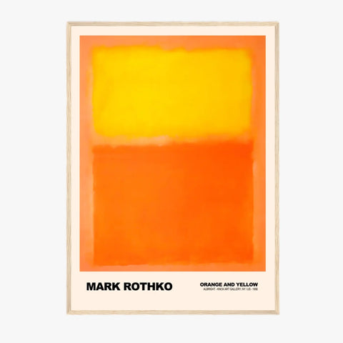 Mark Rothko Orange And Yellow