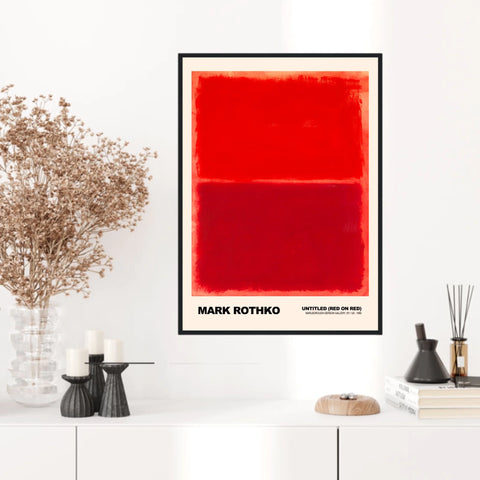 Mark Rothko Untitled Red On Red