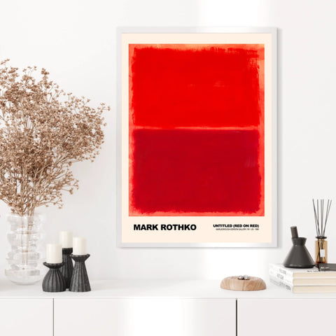 Mark Rothko Untitled Red On Red