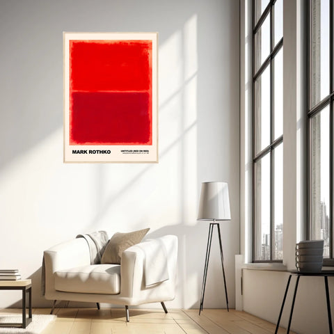 Mark Rothko Untitled Red On Red