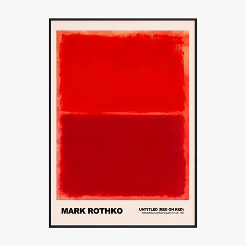 Mark Rothko Untitled Red On Red