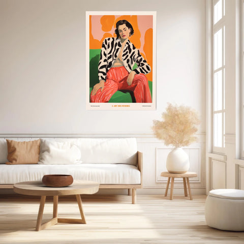 Affiche Art Des Femmes – Poster Moderne et Tendance